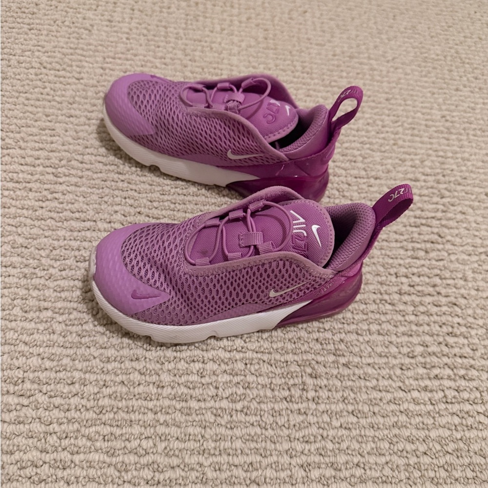 Nike Kids' Purple Mesh Athletic Sneakers